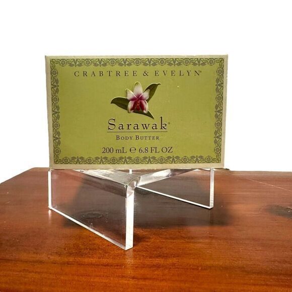 Crabtree Evelyn sarawak body butter 6.8 oz Discontinued RARE - Picture 2 of 6